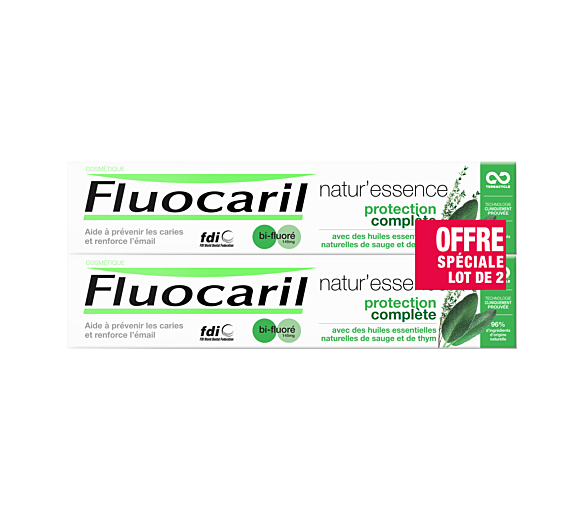 Natur'Essence Dentifrice protection complète bi-fluoré Fluocaril - image 1