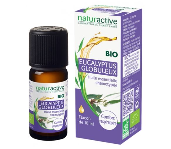 Huile essentielle d'Eucalyptus globuleux bio Naturactive - flacon de 10 ml