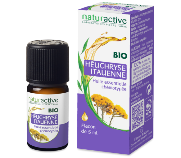Huile essentielle d'Hélichryse italienne Bio Naturactive - flacon de 5 ml