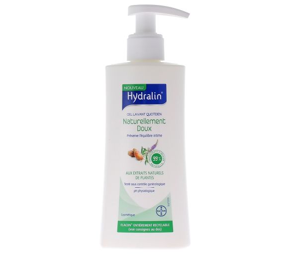 Hydralin Naturellement doux gel lavant - flacon-pompe de 200 ml - image 1
