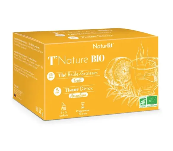 Naturfit T'Nature bio Ineldea - boite de 2x15 sachets
