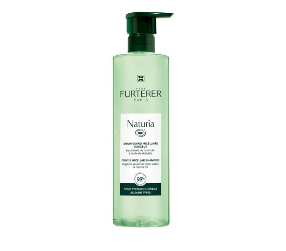 Naturia shampooing micellaire douceur bio René Furterer - flacon-pompe de 400 ml