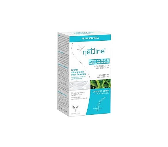 Crème décolorante peau sensible Netline - lot de 2 tubes de 30ml - image 1