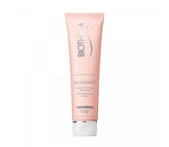 Biosource Nettoyant moussant adoucissant Biotherm - tube de 150ml - image 1