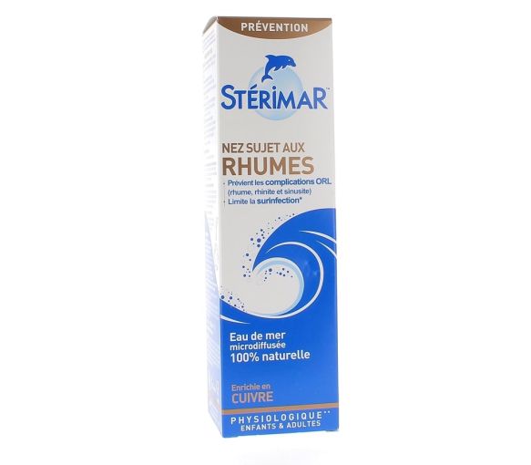 Nez sujet aux rhumes Stérimar - spray de 100 ml