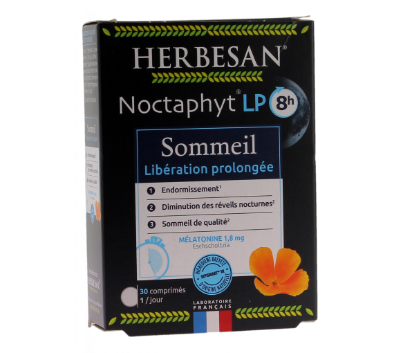 Noctaphyt LP 8h Herbesan - boîte de 30 comprimés - image 1