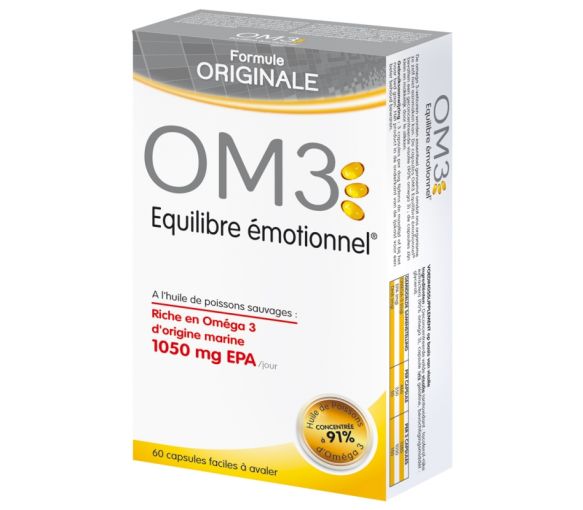 OM3 Equilibre émotionnel - boîte de 60 capsules