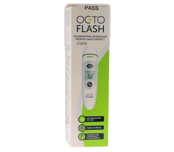 Octoflash thermomètre médical frontal sans contact PediAct - un thermomètre - image 1