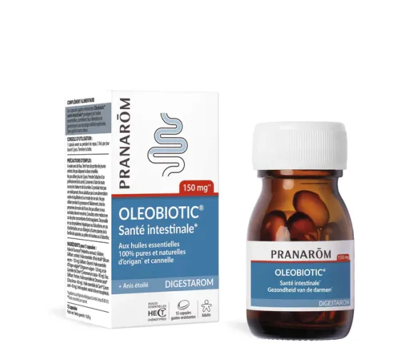 Oleobiotic santé intestinale Pranarôm - flacon de 15 capsules - image 1