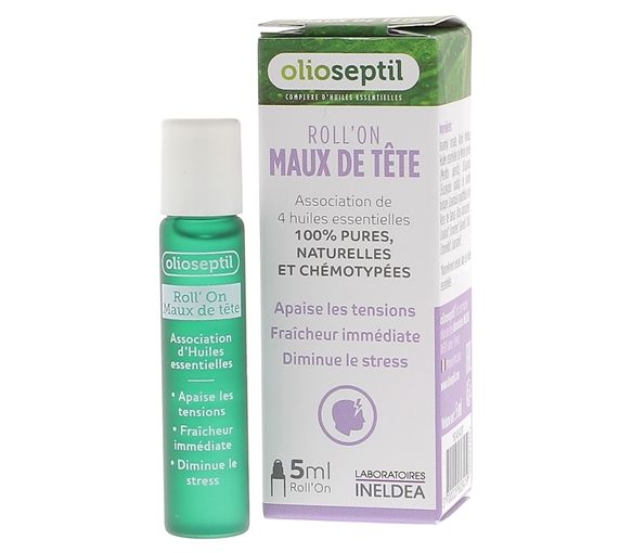 Olioseptil Roll-on maux de tête - roll-on de 5ml - image 1