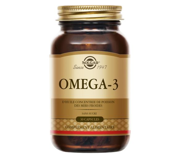 Oméga 3 Solgar - pot de 30 capsules - image 1