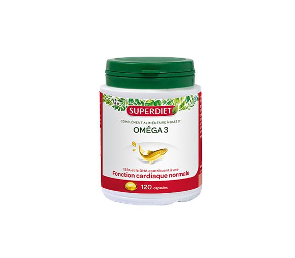 Oméga 3 (saumon) Super Diet - 120 capsules