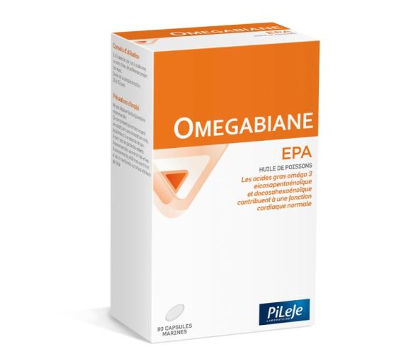 Omegabiane EPA Pileje - boîte de 80 capsules