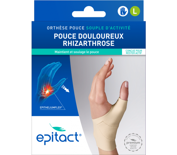 Orthèse souple Pouce Gauche taille L Epitact - 1 unité - image 2