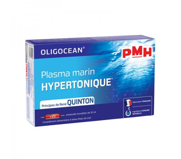 PMH (Plasma marin hypertonique) Super Diet - 20 ampoules de 15 ml