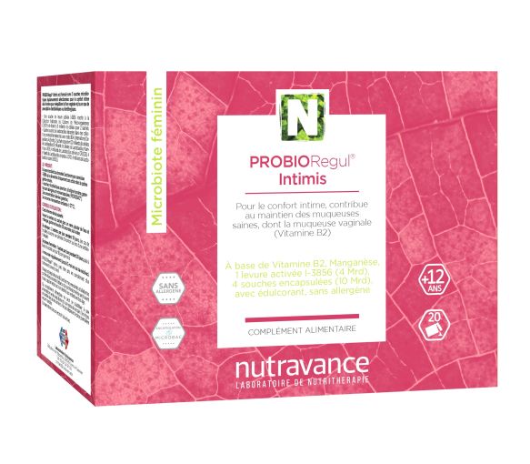 PROBIORegul Intimis Nutravance - boîte de 20 sachets