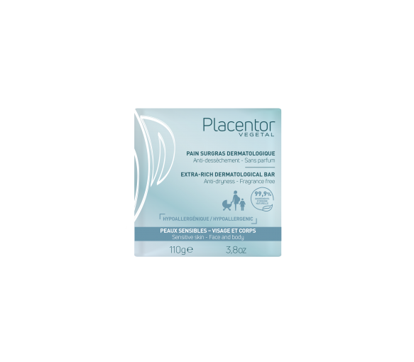 Pain surgras dermatologique Placentor - pain de 110g - image 1