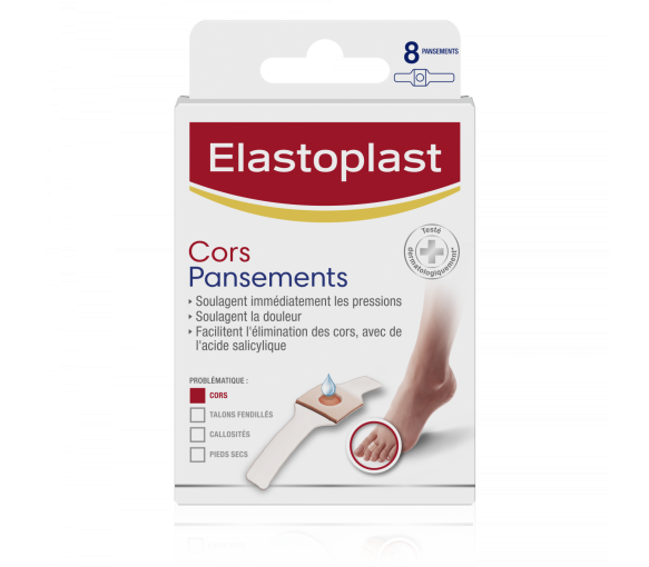 Pansement Cors Elastoplast - boite de 8 pansements - image 1