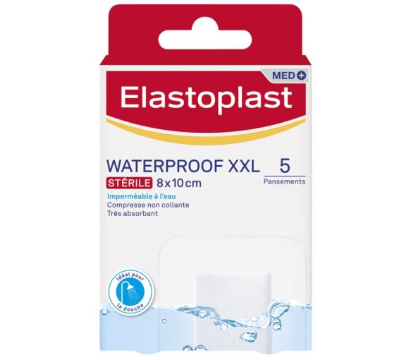 Pansement waterproof XXL stérile Elastoplast - boite de 5 pansements - image 1