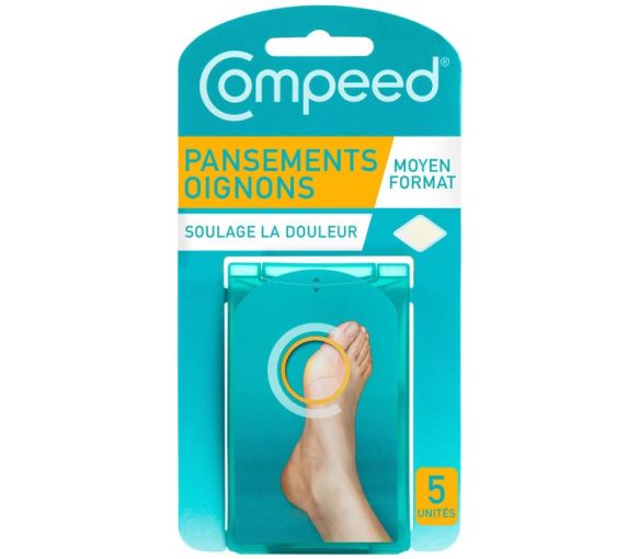 Pansement oignons Compeed - boîte de 5 pansements