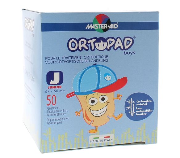 Pansement ophtalmique Boys Ortopad - boîte de 50 pansements - image 1