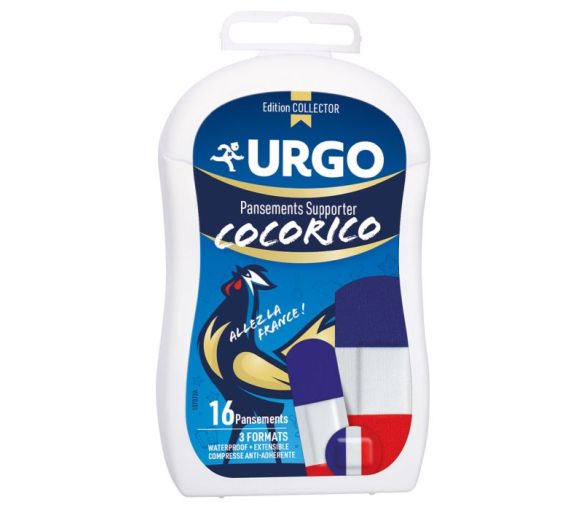 Pansements Cocorico 3 formats Urgo - boîte de 16 pansements