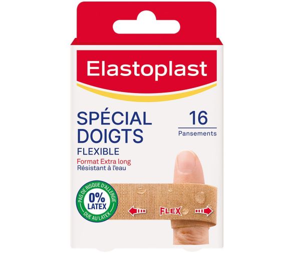 Pansements spécial doigts Elastoplast - boîte de 16 pansements - image 1