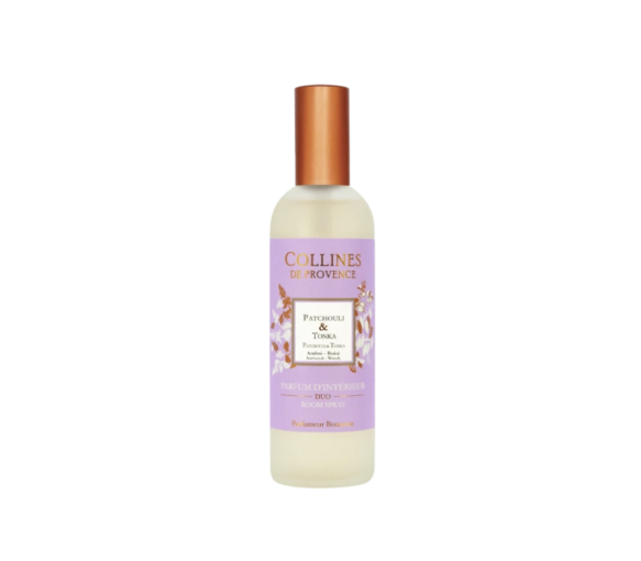 Parfum d'intérieur Patchouli & Tonka Collines de Provence - spray de 100ml - image 1