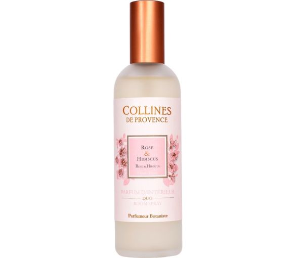 Parfum d'intérieur Rose & Hibiscus Collines de Provence - spray de 100 ml - image 1