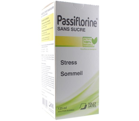 Passiflorine sans sucre - flacon de 125 ml