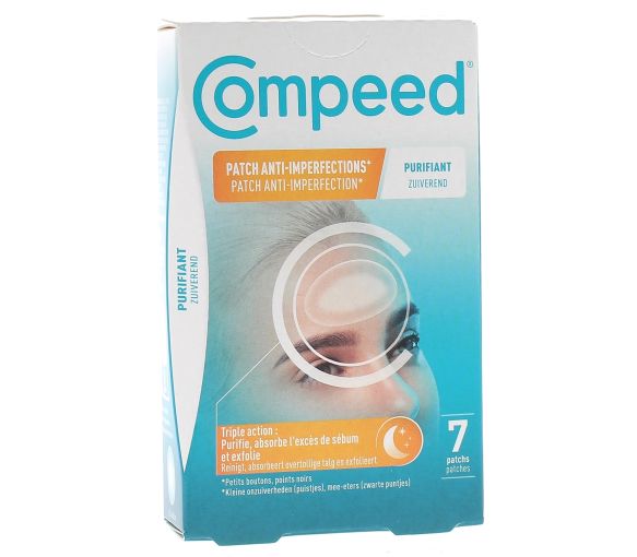 Patch anti-imperfections purifiant Compeed - boîte de 7 patchs - image 1