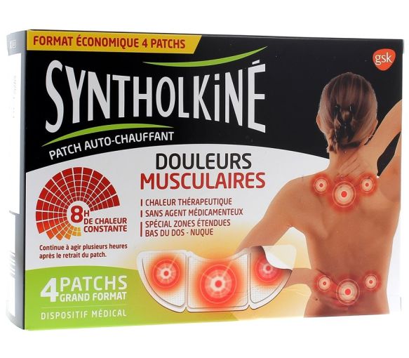 Patch chauffant douleurs musculaires SyntholKiné - image 1