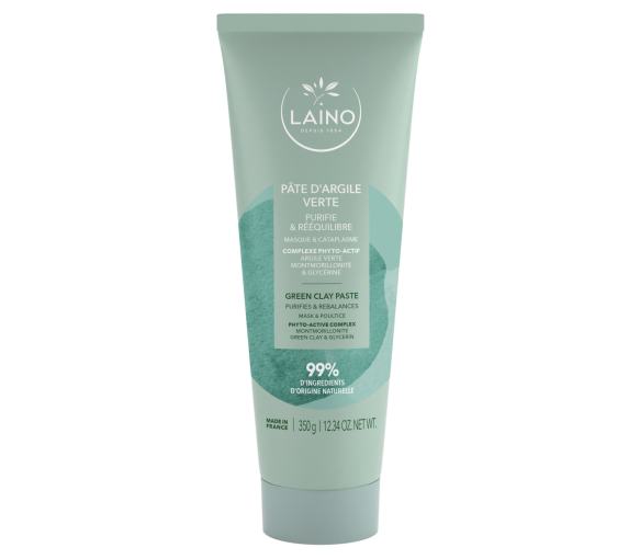 Pâte d'argile verte prête à l'emploi Laino - tube de 350 g - image 1