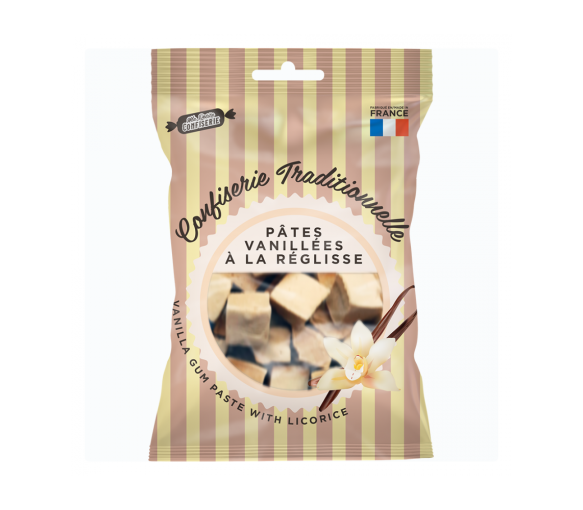 Pâte vanillée à la réglisse Ma petite confiserie - sachet de 100 g - image 1