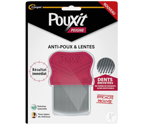 Peigne Traitement Anti-poux & Lentes Pouxit - 1 peigne - image 1