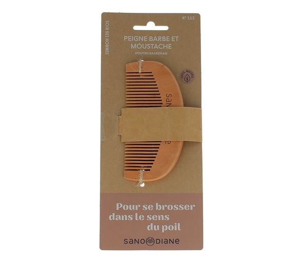 Peigne barbe et moustache Sanodiane - un peigne