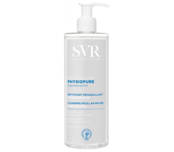 Physiopure Eau micellaire SVR - flacon-pompe de 400 ml