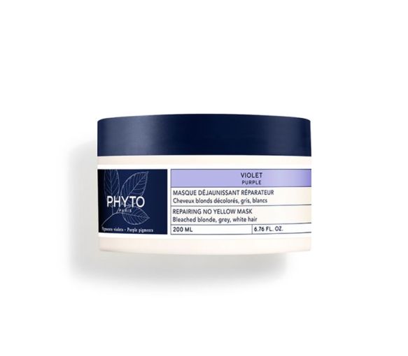 PhytoViolet Masque déjeunissant réparateur Phyto Paris - pot de 200ml