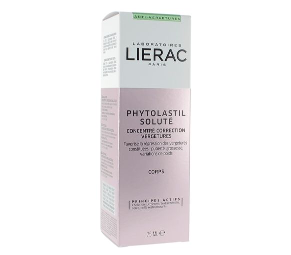 Phytolastil Soluté Concentré correction vergetures Lierac - flacon-pompe de 75 ml