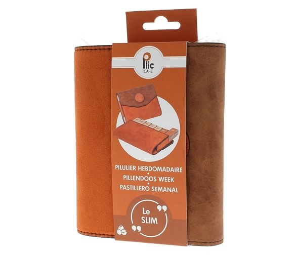Pilulier hebdomadaire Slim velours Plic Care - un pilulier - image 1