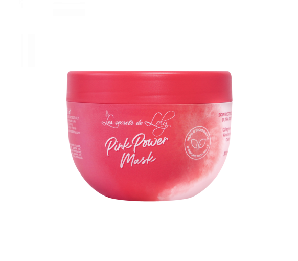 Pink Power Mask Soin restructurant Les Secrets de Loly - pot de 300ml - image 1