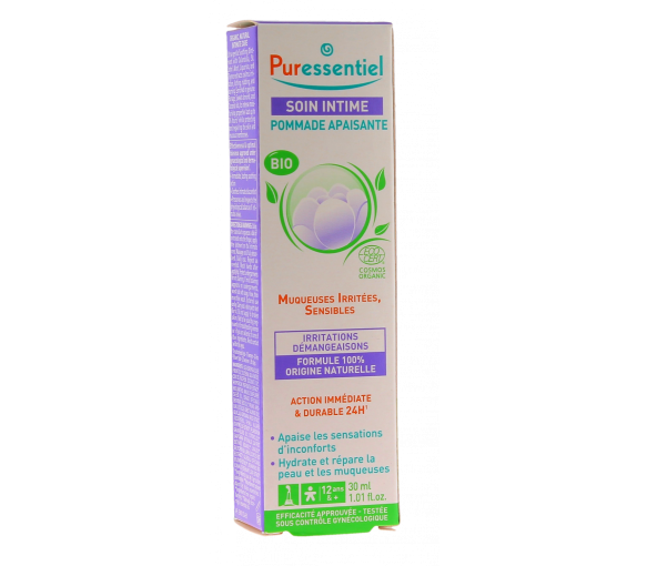 Pommade apaisante soin intime Puressentiel - tube de 30ml - image 1
