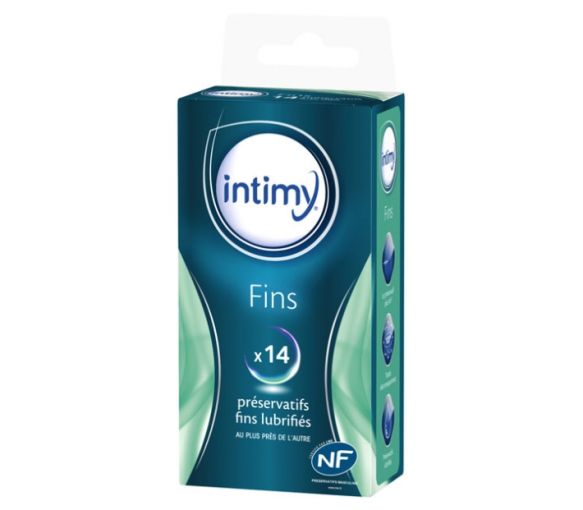 Préservatifs fins lubrifiés Intimy - image 1