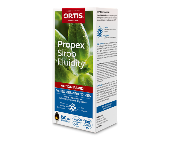 Propex sirop fluidity Ortis - flacon de 150 ml - image 1