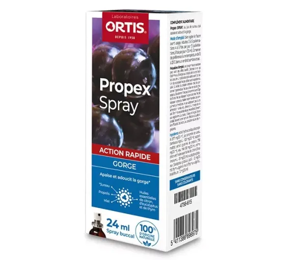 Propex spray gorge Ortis - spray de 24 ml