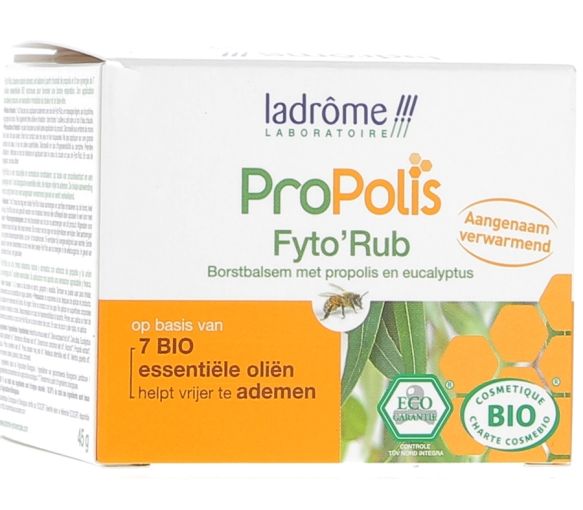 Propolis Fyto'Rub baume à frictionner Ladrôme - Pot de 45 g