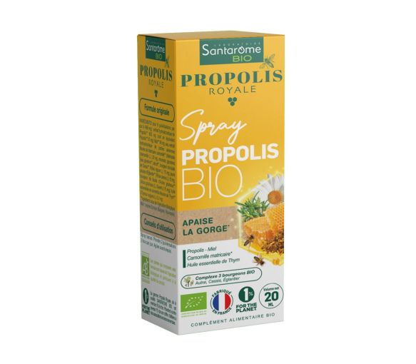Propolis Royale Spray Propolis triple action bio Santarome - spray de 125ml - image 1