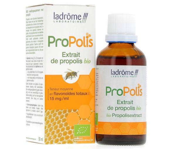 Propolis extrait de propolis Bio Ladrôme - Flacon de 50 ml