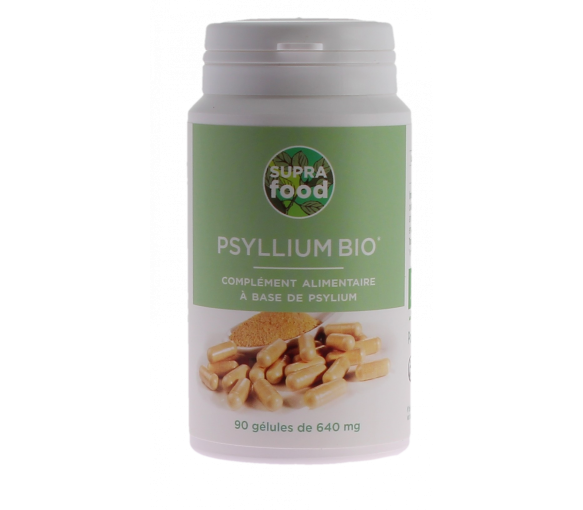 Psyllium bio Supra food - boîte de 90 gélules - image 1