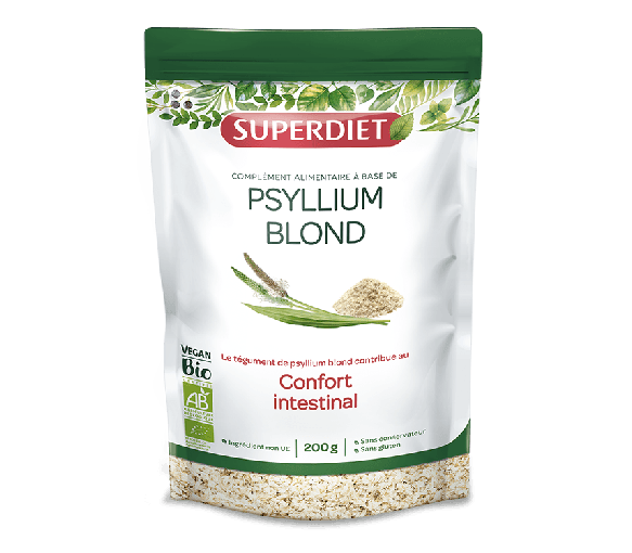 Psyllium blond bio Super Diet - sachet de 200 g